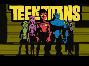 Teen Titans screen shot title